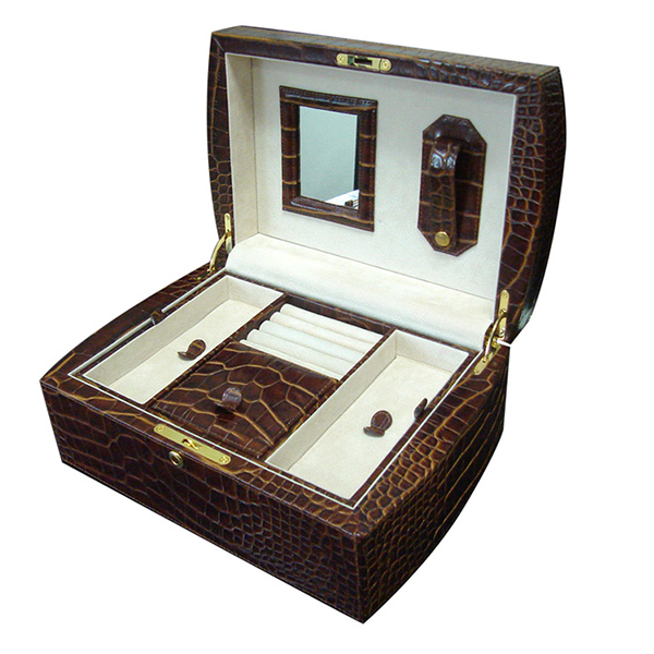 C0352 | Jewelry Box Set Croco Skin
