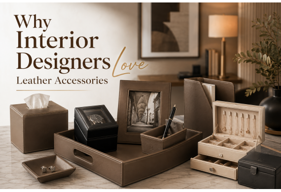 Why Interior Designers Love Leather Accessories