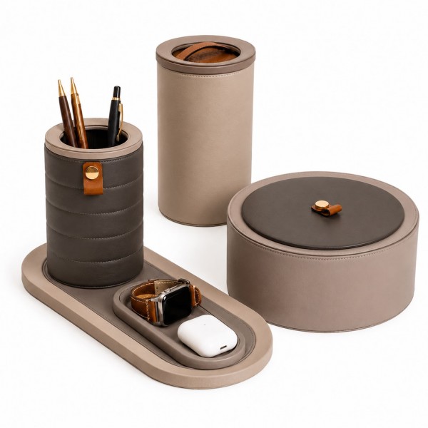 BD0216,BD0217,TR0189 Luxury Leather Storage Collection