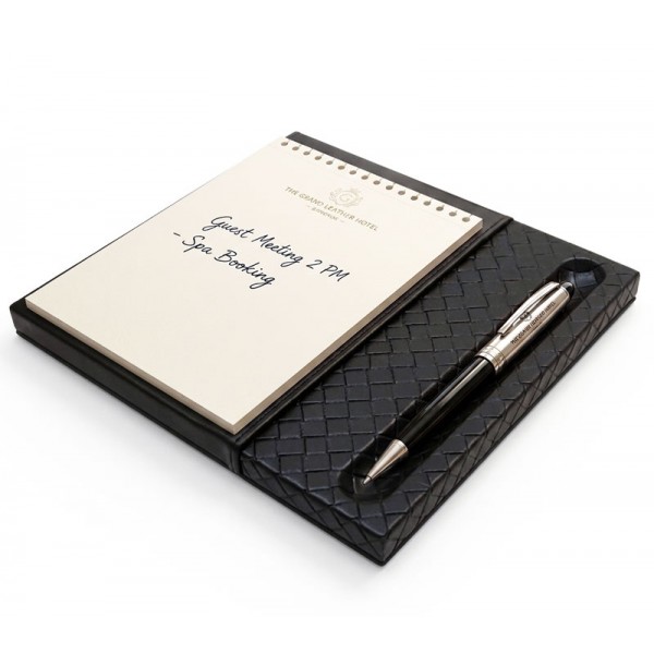 5745 | Leather Hotel Note Holder