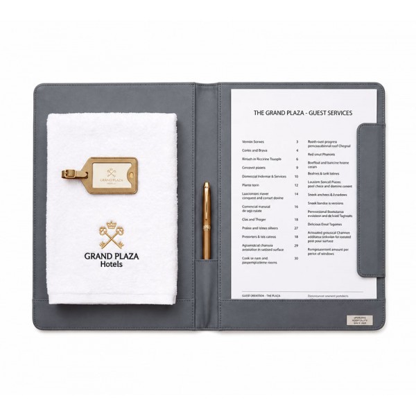 5589 | PU Leather Menu List Folder