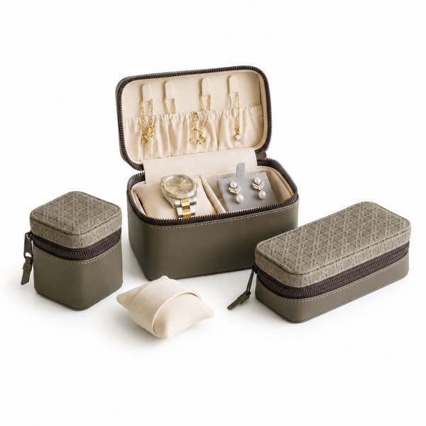 3778,3494,3916 Zipper Watch & Jewelry Box Collection