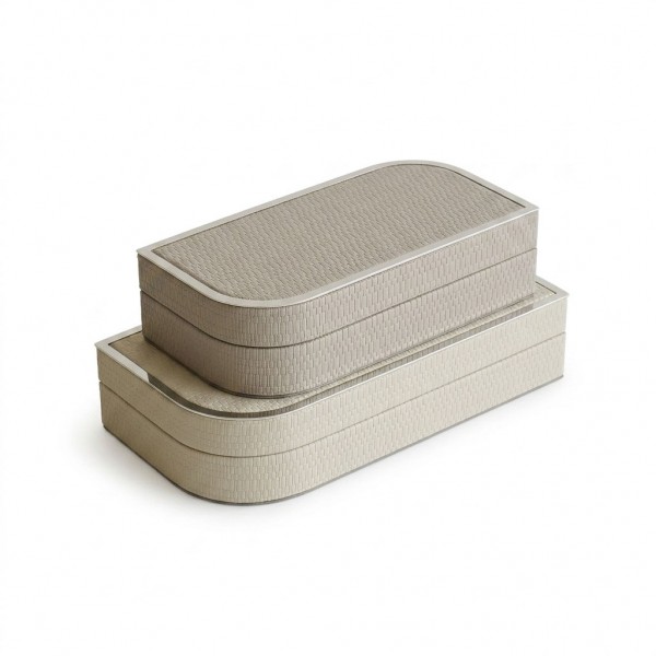 J0337,J0338 Luxury Leather Valuables & Jewelry Box