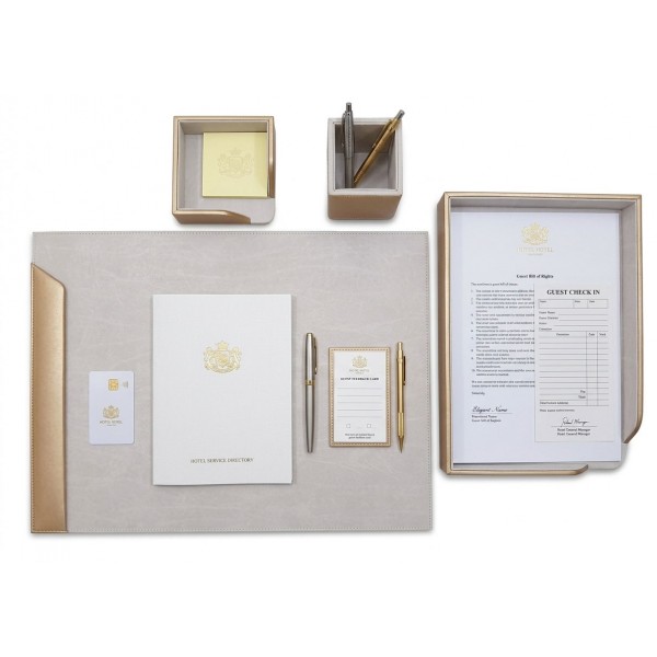 DS133 | Desk Accessories Set Kempinski Edition